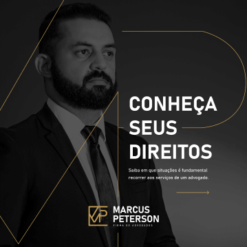 Marcus Peterson de fundo serio e escrito por cima 