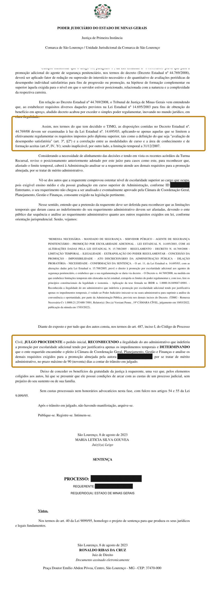 Recorte anonimizado: a trava temporal foi afastada